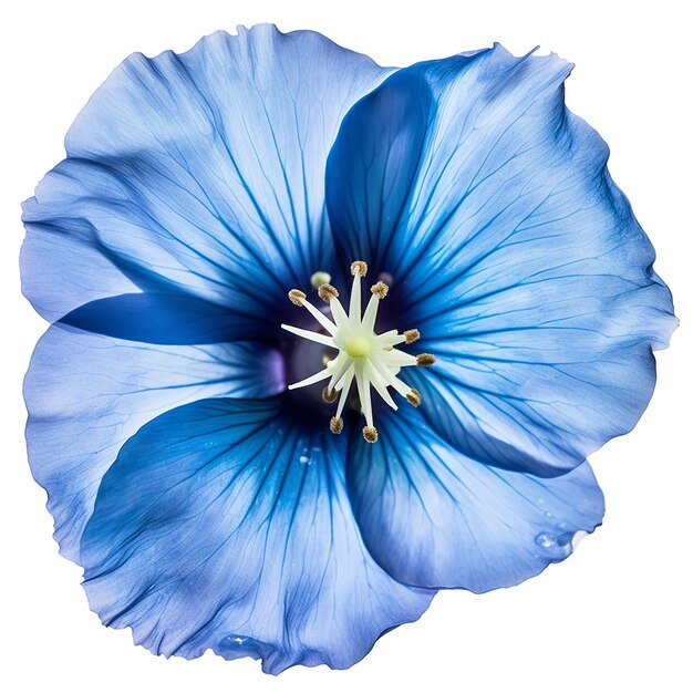 Elevated Blue Flower