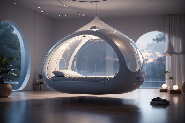 Elevated Tranquility The Floating Meditation Cocoon