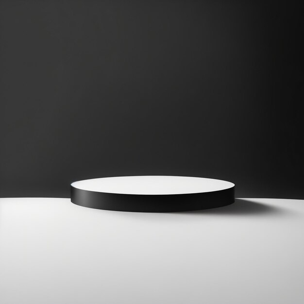 Premium AI Image  Elevating Product Presentations with Abstract Podiums