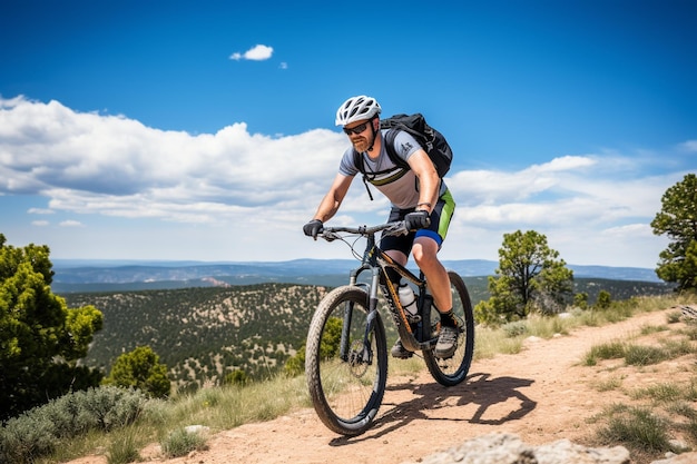 Elevation Euphoria Capturing Mountain Biking Thrills