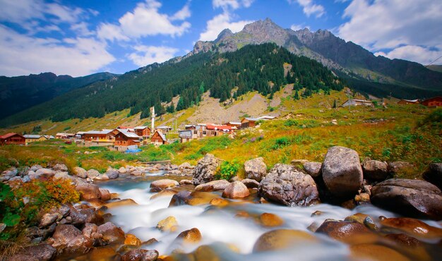 Elevit Plateau is the most beautiful places of the black sea Rize Turkey