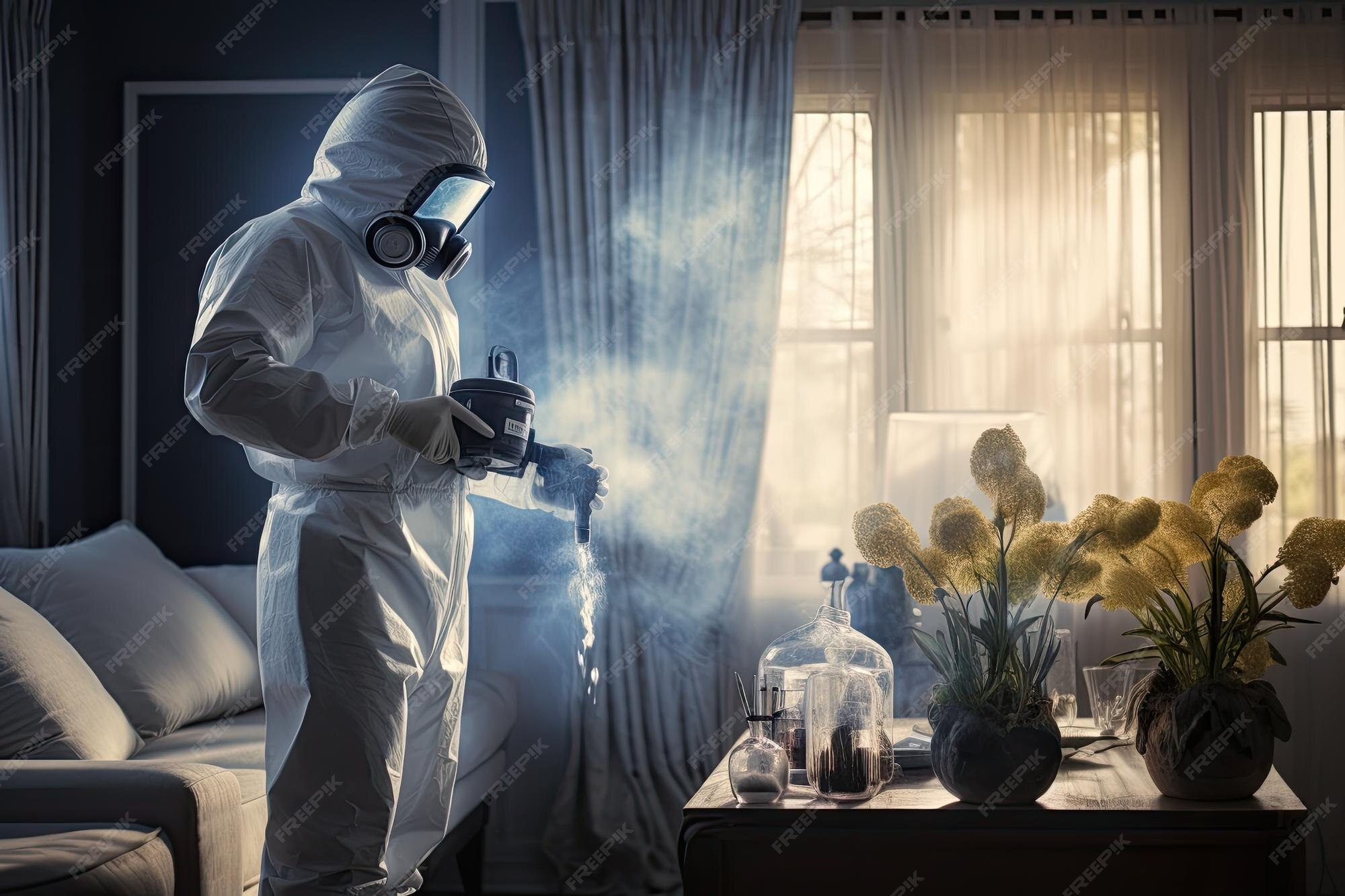 Premium AI Image  Eliminating Harmful Germs A Guide to Effective Home Disinfection