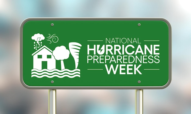 Elk jaar in mei wordt de orkaanparaatheidsweek gehouden