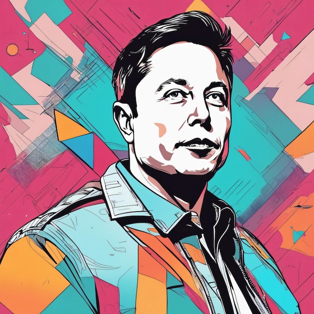 Elon Musk picture CEO of SpaceX Tesla Twitter