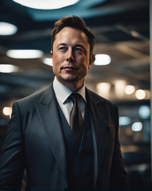 Elon Musk picture CEO of SpaceX Tesla Twitter