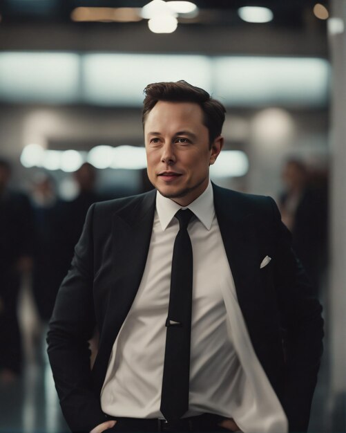 Elon Musk picture CEO of SpaceX Tesla Twitter