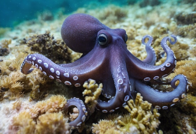 Photo the elusive octopus master of camouflage