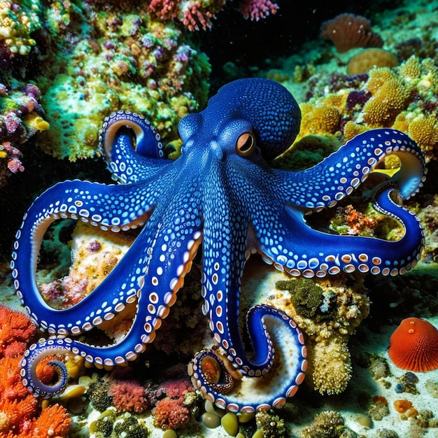 Photo the elusive octopus master of camouflage