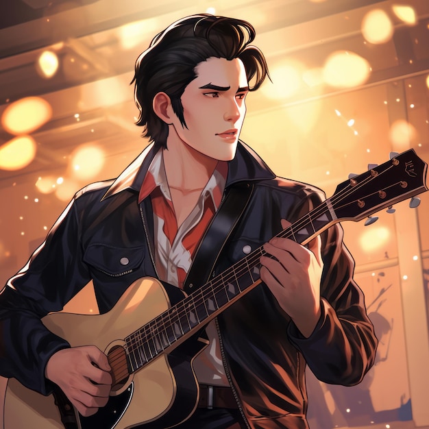 Elvis Presley An Animated Tribute to the King of Rock
