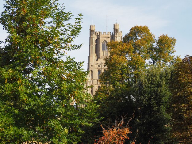 Photo ely cathedral in ely