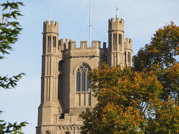 Photo ely cathedral in ely