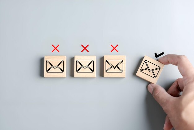 Email Checking and Protection Security from Spam Security protection notification on internet letter security protect junk and trash mail and compromised information