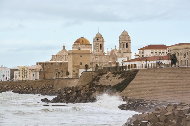 Photo embankment in cadiz