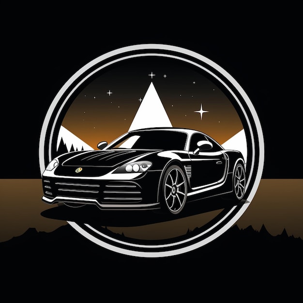 emblem for a sport car group