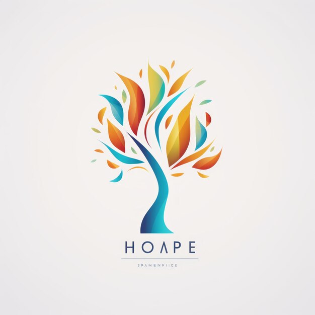 Foto incarnare la speranza un logo astratto per un'organizzazione no-profit