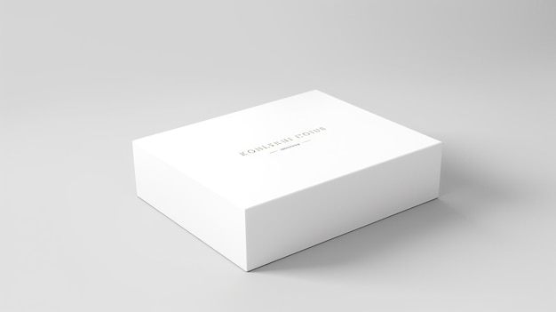 Embossed Box Mockup