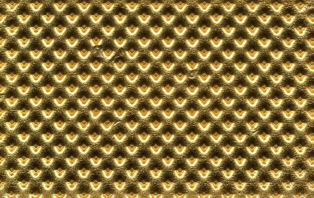 Embossed gold metal texture background