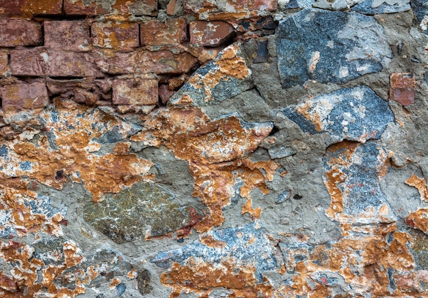 Struttura della parete goffrata muratura in pietra sfondo astratto