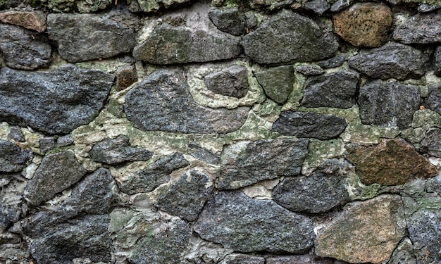 Embossed wall texture Stone masonry Abstract background