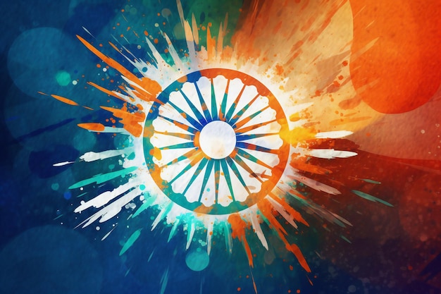 Embrace Independence Day with an Inspiring Indian Flag Background