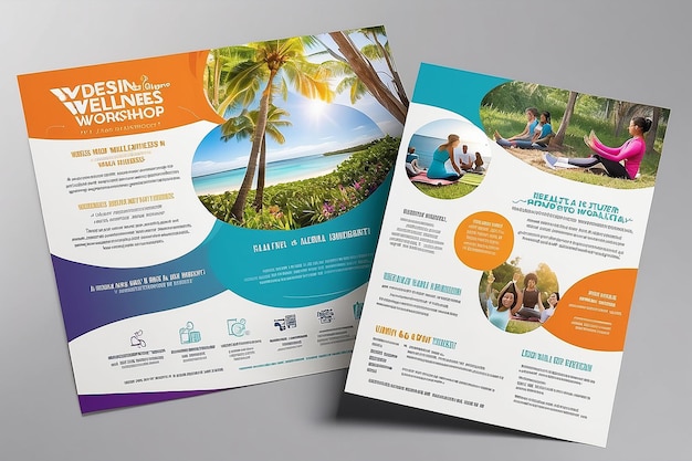 embrace wellness health and wellness workshop flyer