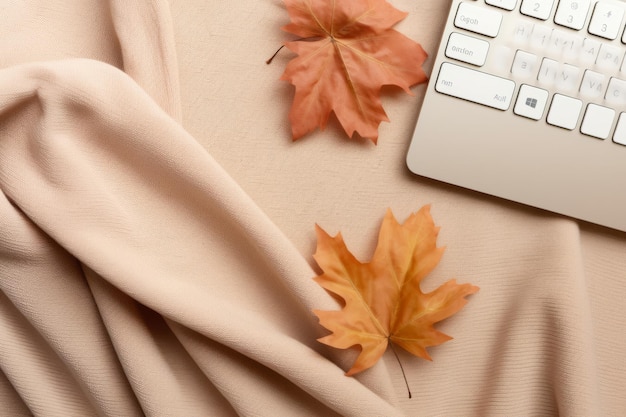 Embracing Autumn Vibes Transform Your Office with a FallFilled View