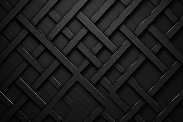 Photo embracing elegance a stylish gray grid line pattern on a captivating black background ar 32