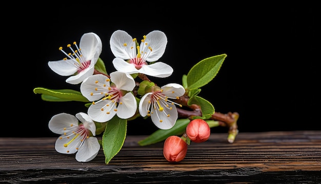 Foto abbracciare la natura vista pulita di fiori all'aperto