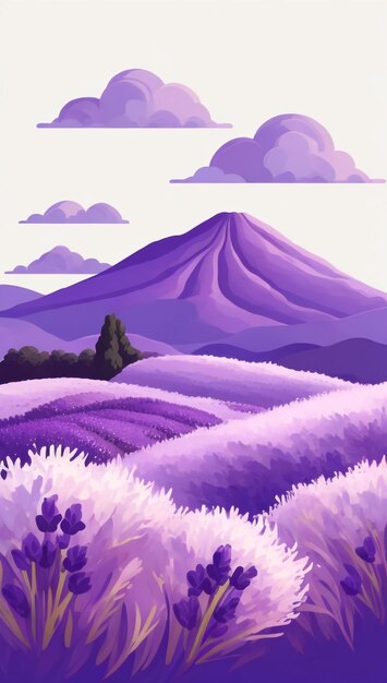 Embracing the serene lavender fields