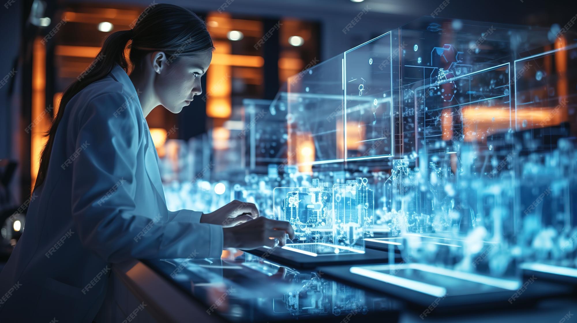 Premium AI Image Embracing Technological Progress The Power of