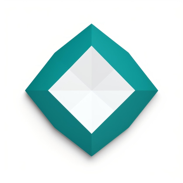 Photo emerald geometry a stunning logo design theme