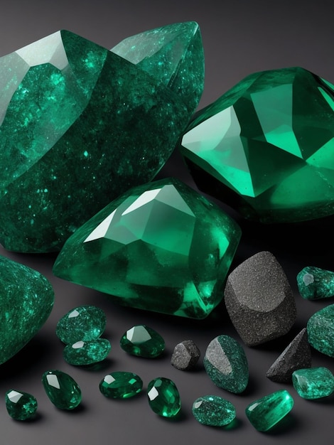 emerald green stone