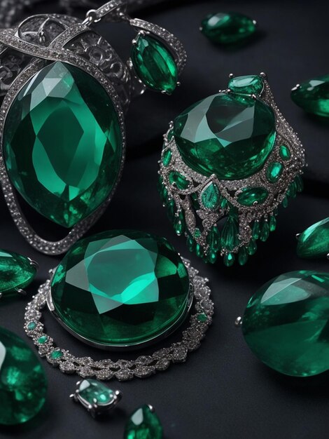 emerald green stone