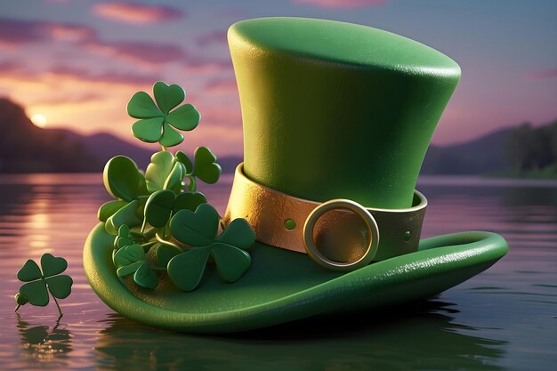 Emerald Intrigue Leprechaun Hats Jungle Adventure wallpaper background