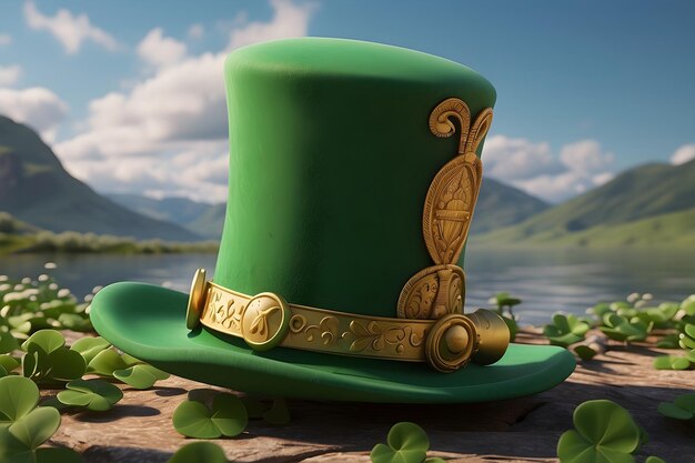 Emerald Intrigue Leprechaun Hats Jungle Adventure wallpaper background