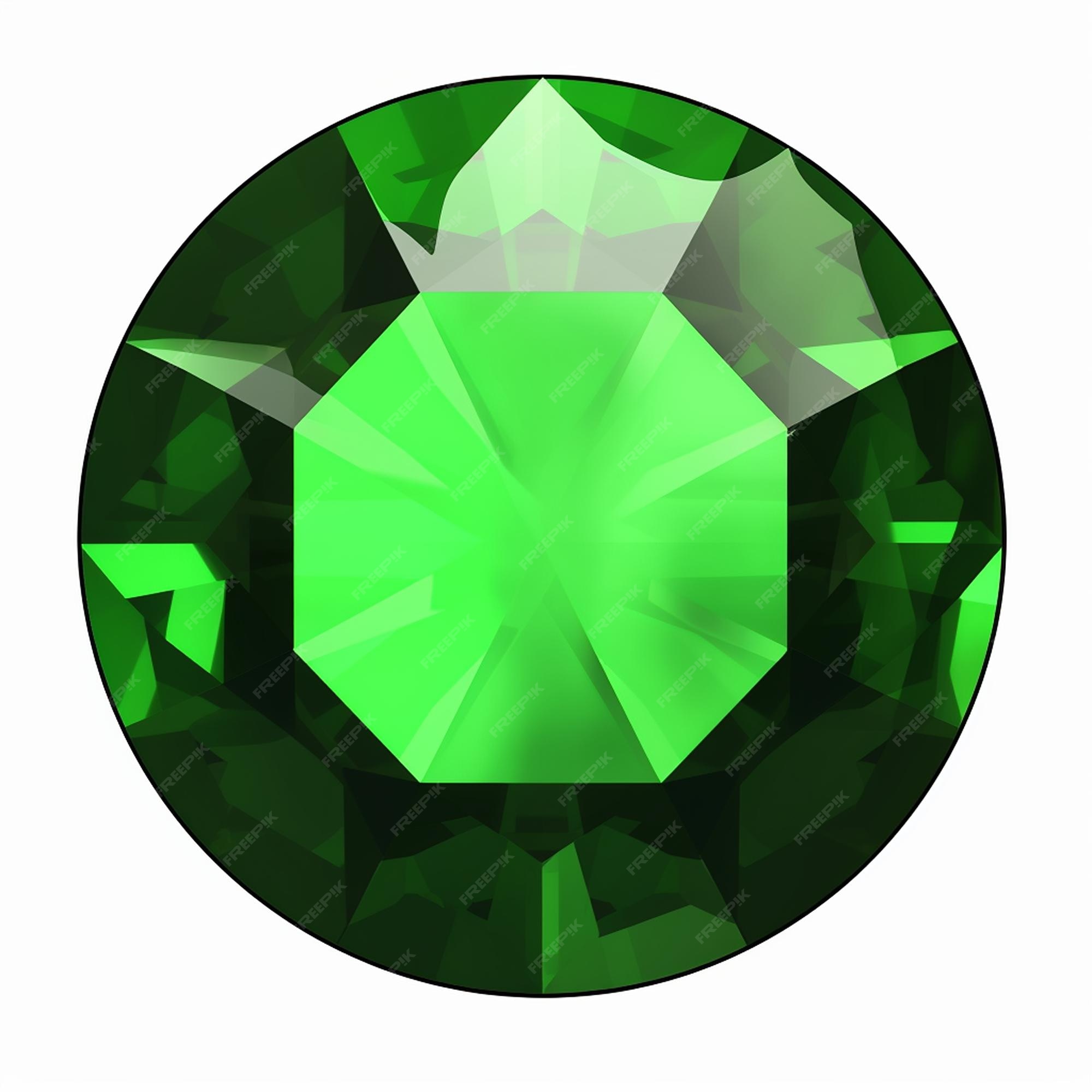 Premium Photo Emerald isolated Premium Photo Emerald isolated