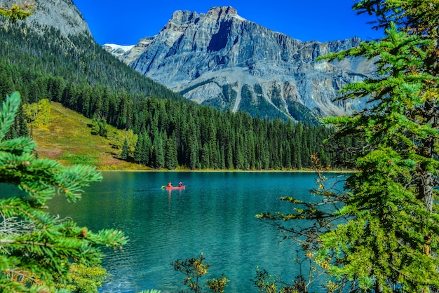 Emerald Lake, Yoho National Park in Canada