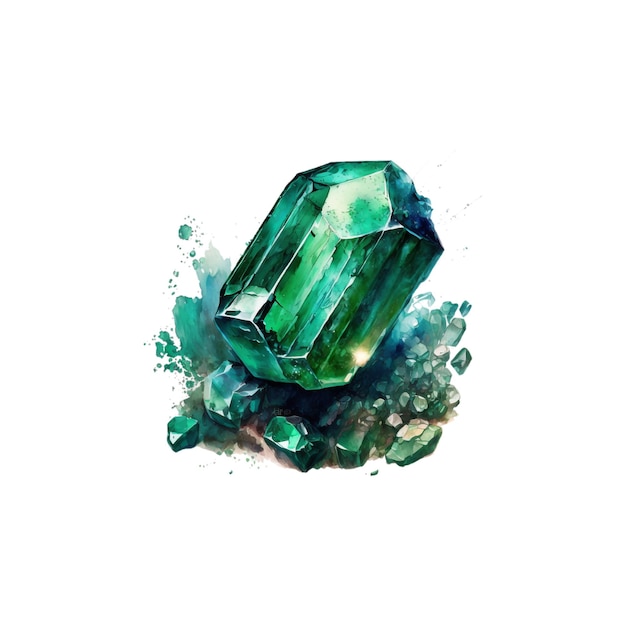 Emerald stone 85