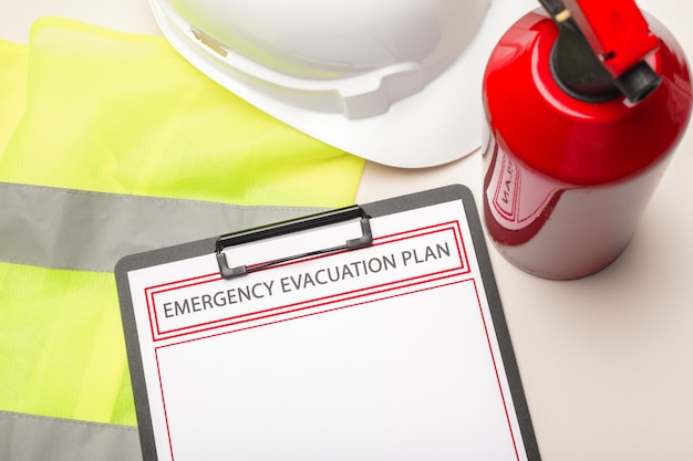 Emergency evacuation plan