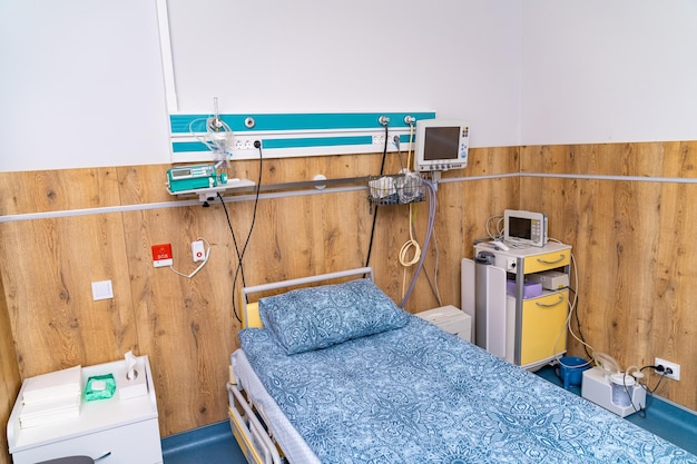 Emergency ward in private hospital Comfortable medical bedroom