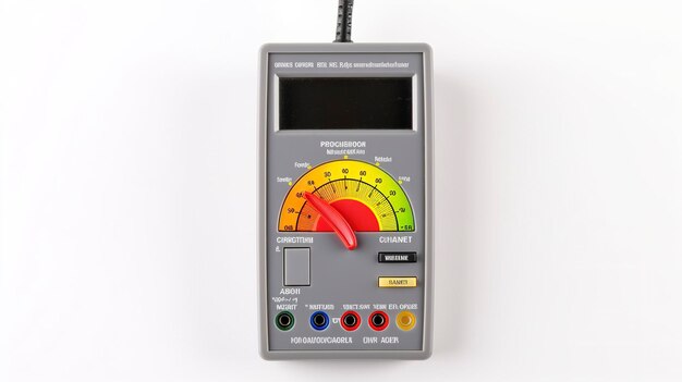 Foto emf meter un singolo scatto a corpo intero