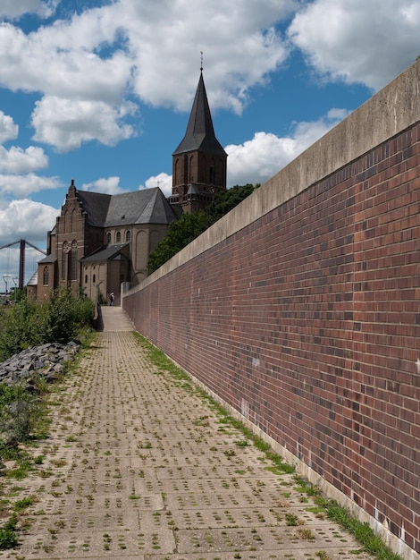 Photo emmerich at the rhine river