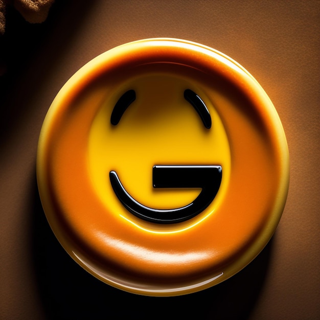 Emoji 3d render photo