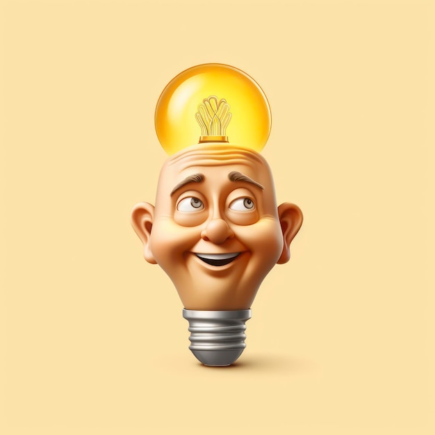 Photo emoji bulb