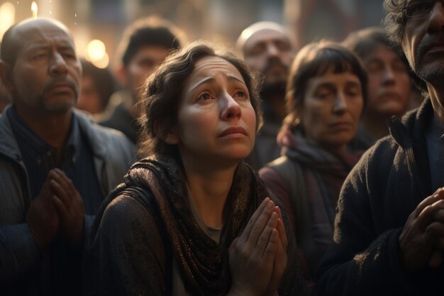 Foto rappresentazioni emotive di individui che esprimono gra 00266 00