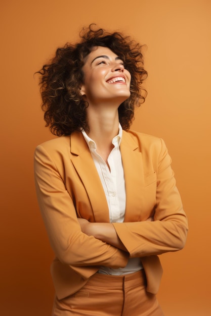 emotional dynamic pose 30 year old woman