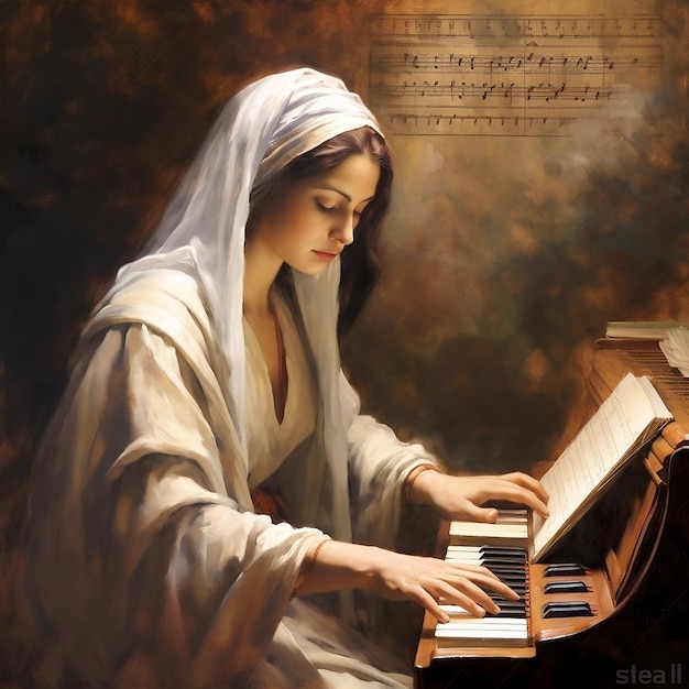 An Emotionally Stirring Musical Composition Inspired by the Life and Teachings of Jesus's Mother