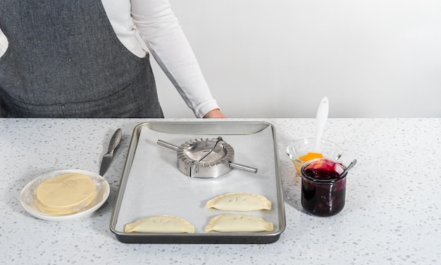 Empanadas with Blueberries