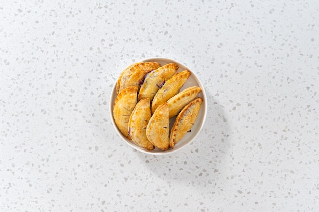 Empanadas with Blueberries