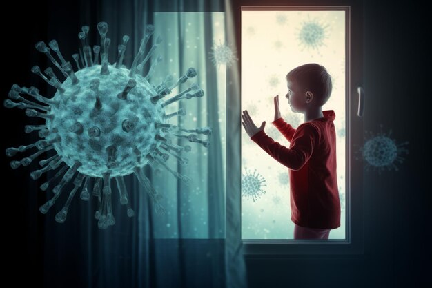 Empathy in Isolation A Coronavirus Doctor's Touch Through a Glass Window